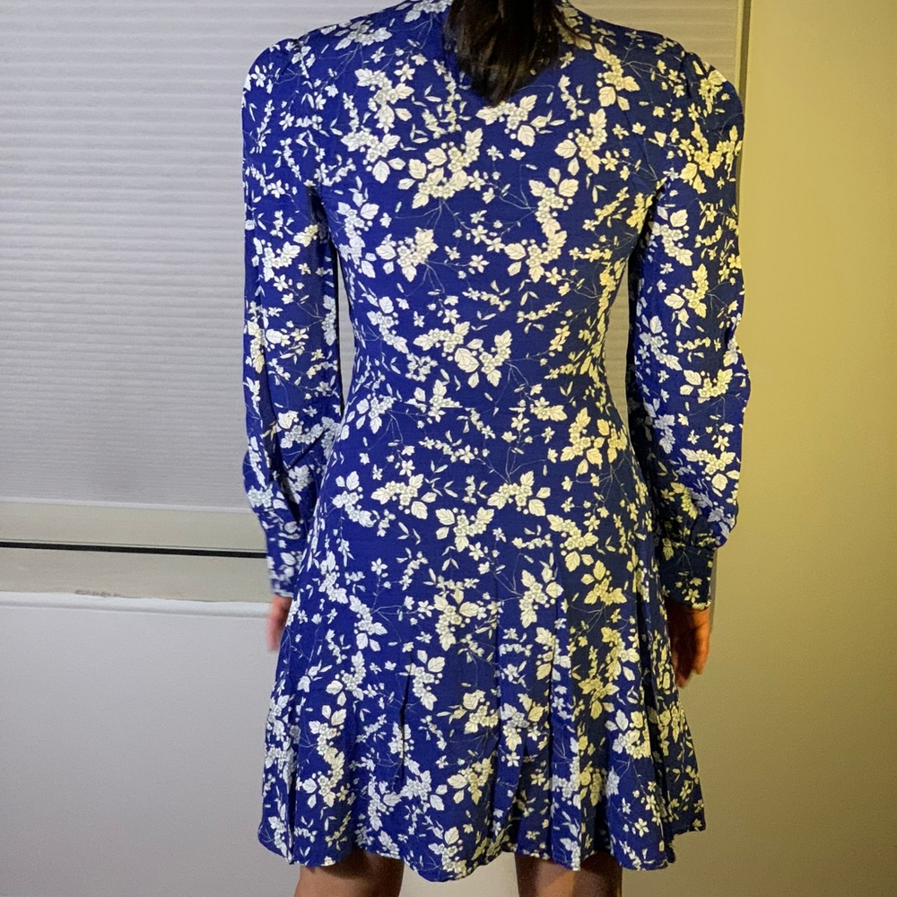 H&M blue floral dress - Picture 8 of 8